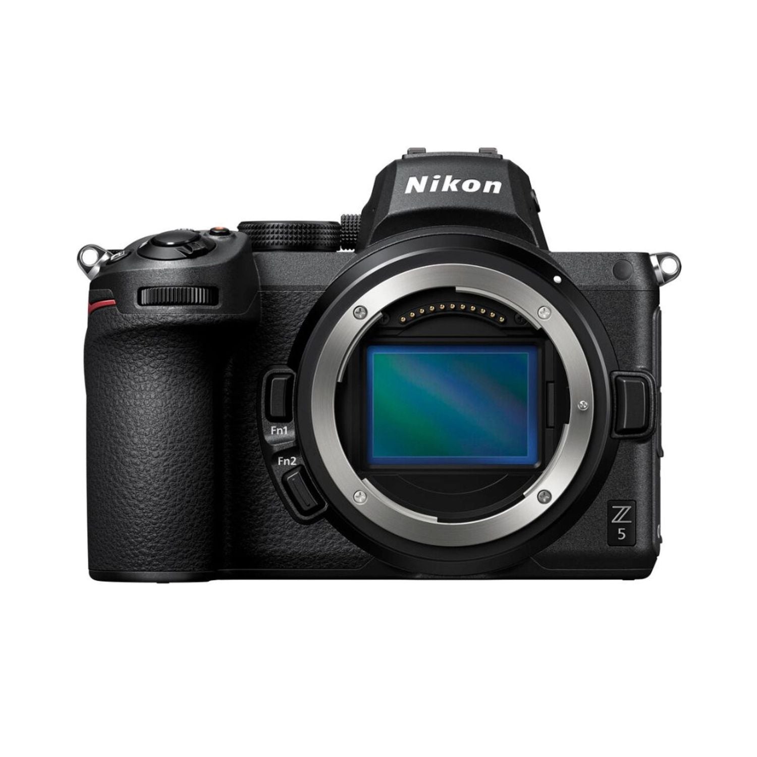 Nikon Z5 spiegellose Systemkamera, schwarzes Gehรคuse mit Objektivbajonett